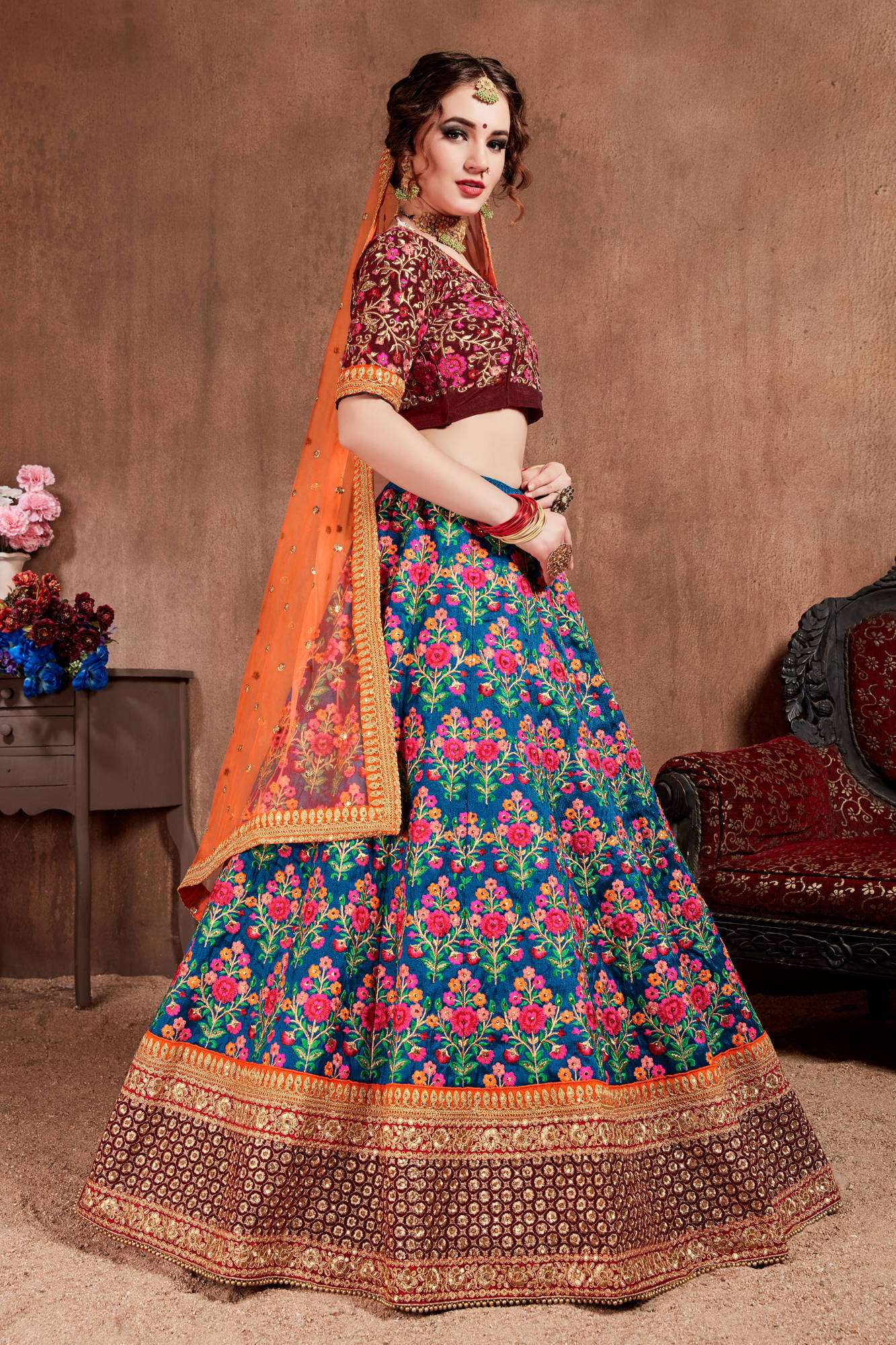 New Traditional Navratri Lehenga choli 