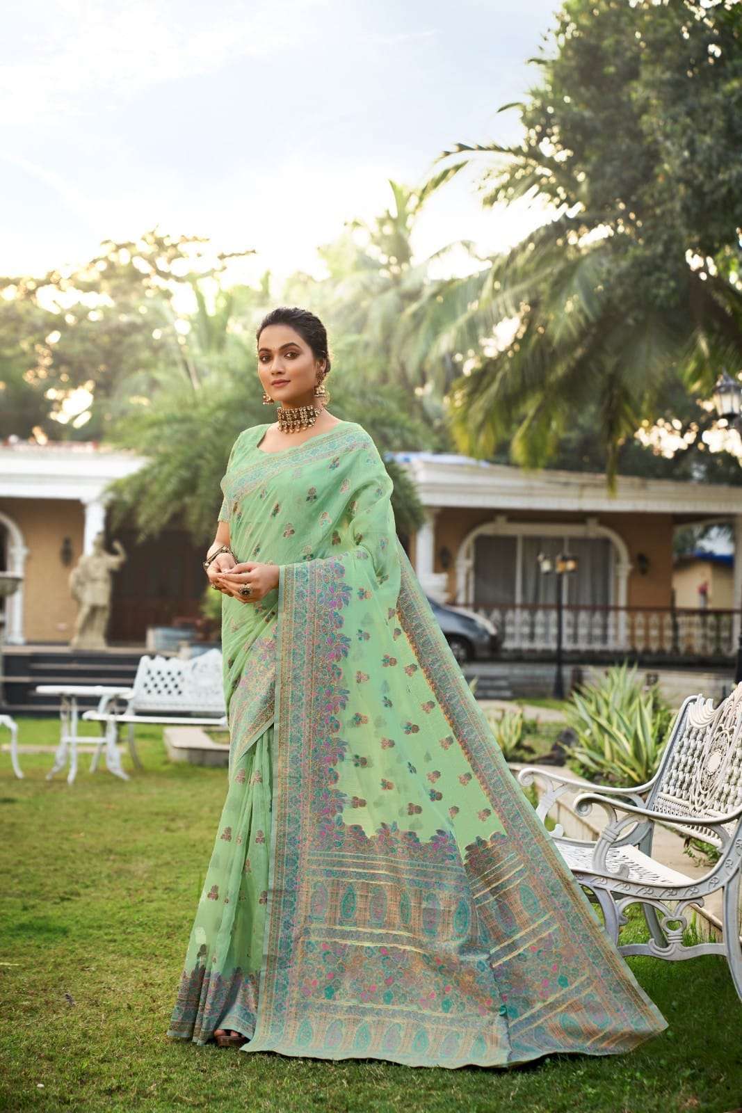  RAJYOG ALAKNANDA PURE MODAL FANCY SAREES AUTHORIZED WHOLESALER IN SURAT