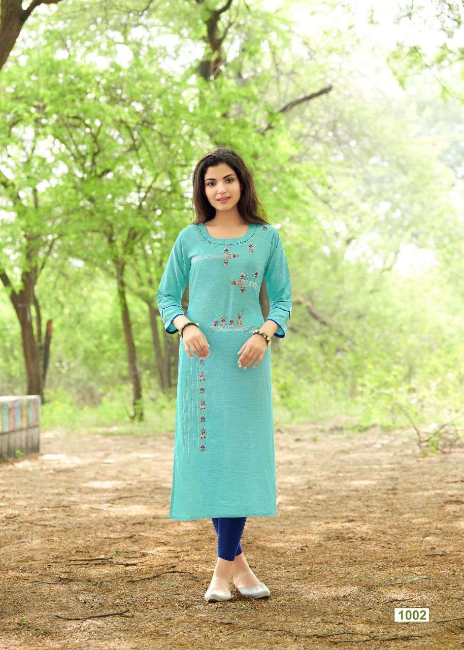 Rangjyot  SIANA VOL-1 Party wear Embroidery Kurtis in Surat