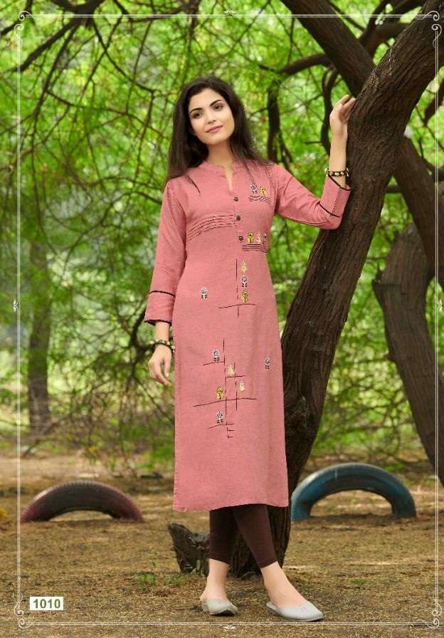 Rangjyot  SIANA VOL-1 Party wear Embroidery Kurtis in Surat