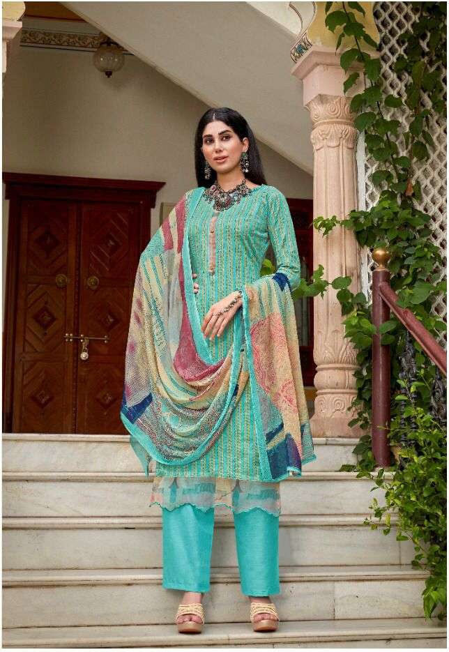 RUPALI FASHION TRENDZ PRESENTS OREO JAM SATIN DIGITAL PRINT SALWAR KAMEEZ 
