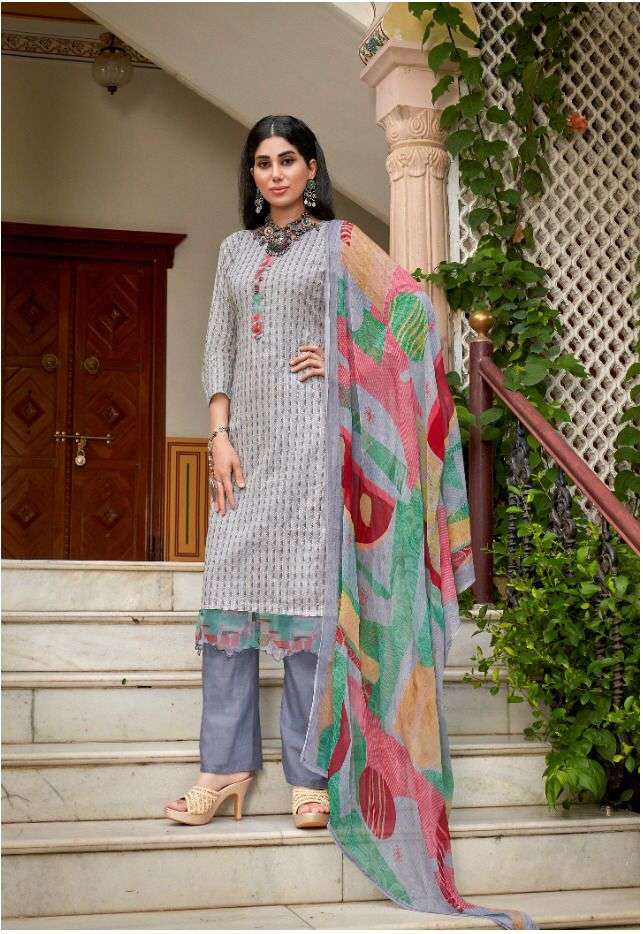 RUPALI FASHION TRENDZ PRESENTS OREO JAM SATIN DIGITAL PRINT SALWAR KAMEEZ 