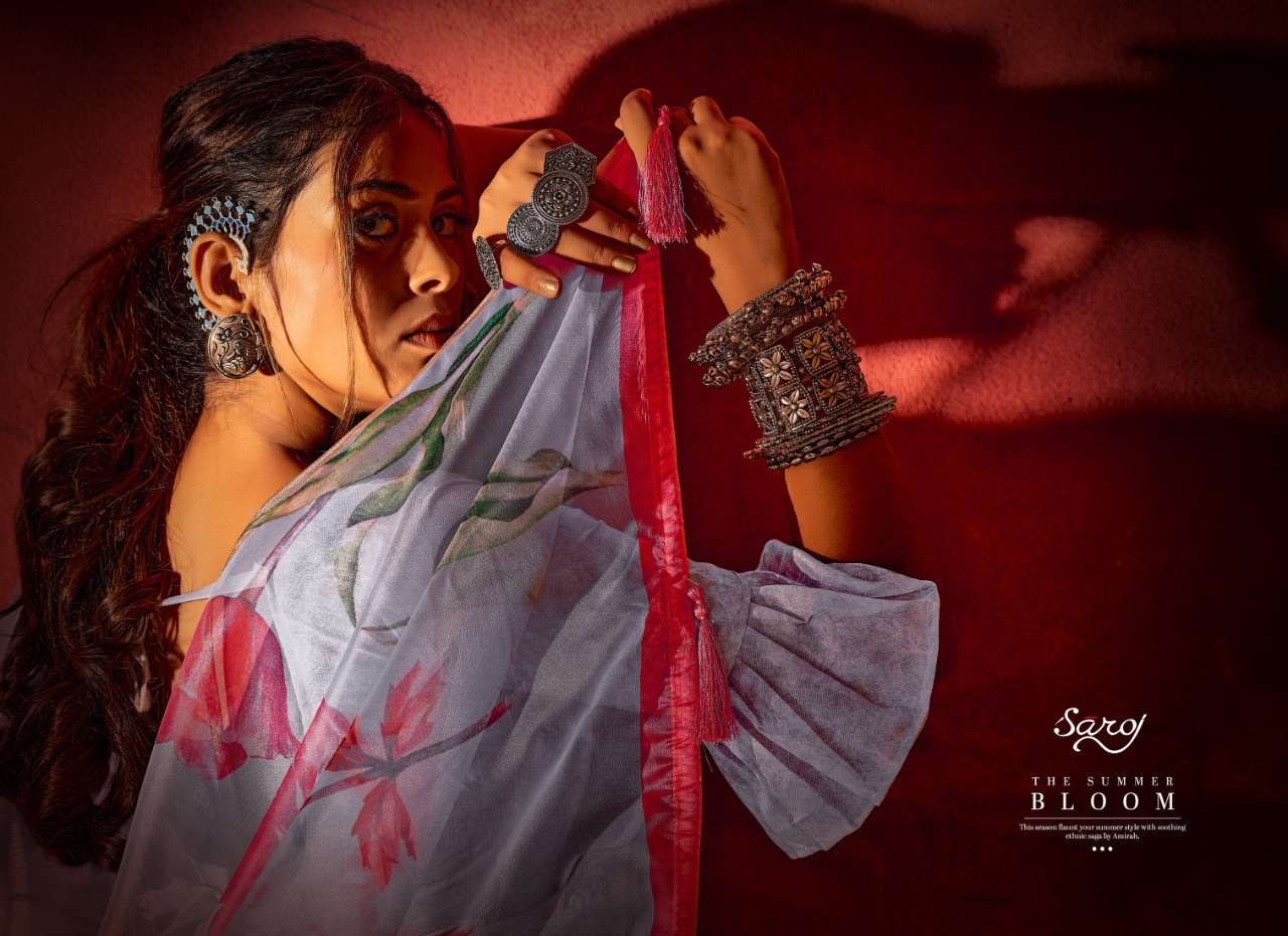 saroj Sarees presents New Digital Printed Sarees catalogue Raaina