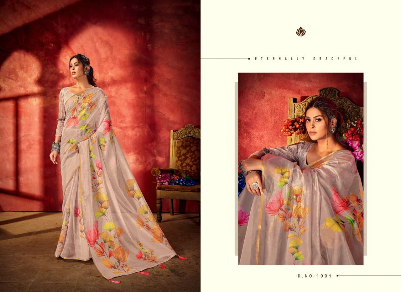 saroj Sarees presents New Digital Printed Sarees catalogue Raaina