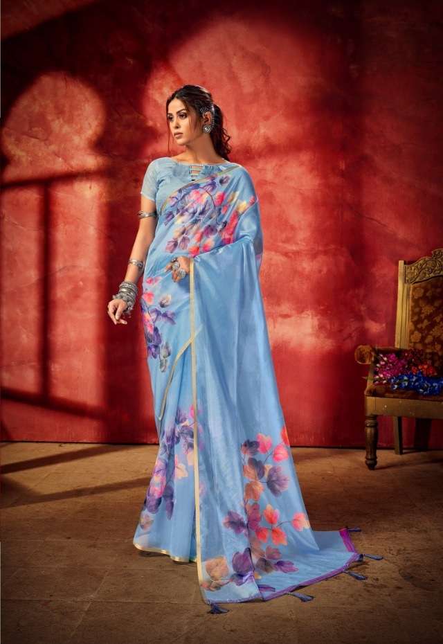 saroj Sarees presents New Digital Printed Sarees catalogue Raaina