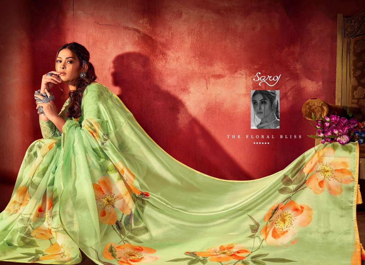 saroj Sarees presents New Digital Printed Sarees catalogue Raaina