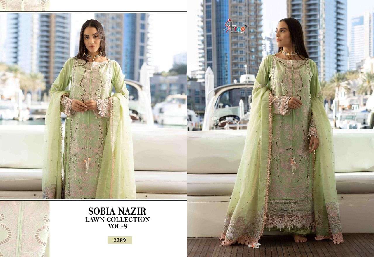 Shree Sobia Nazir Lawn Collection Vol 8 Catalog Pakistani Salwar Suits