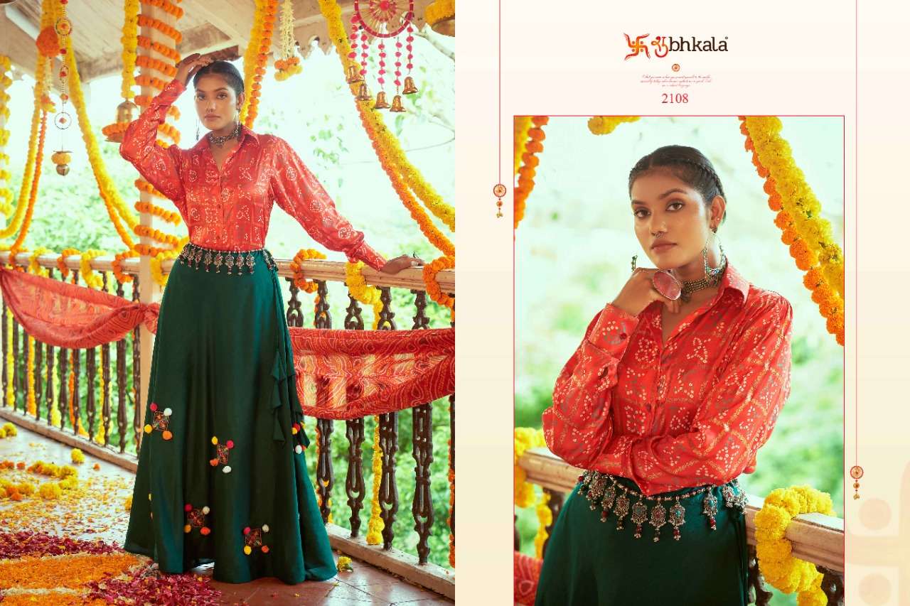 Shubhkala Raas Vol 3 Catalog Exclusive Croptop Lehenga Cholies