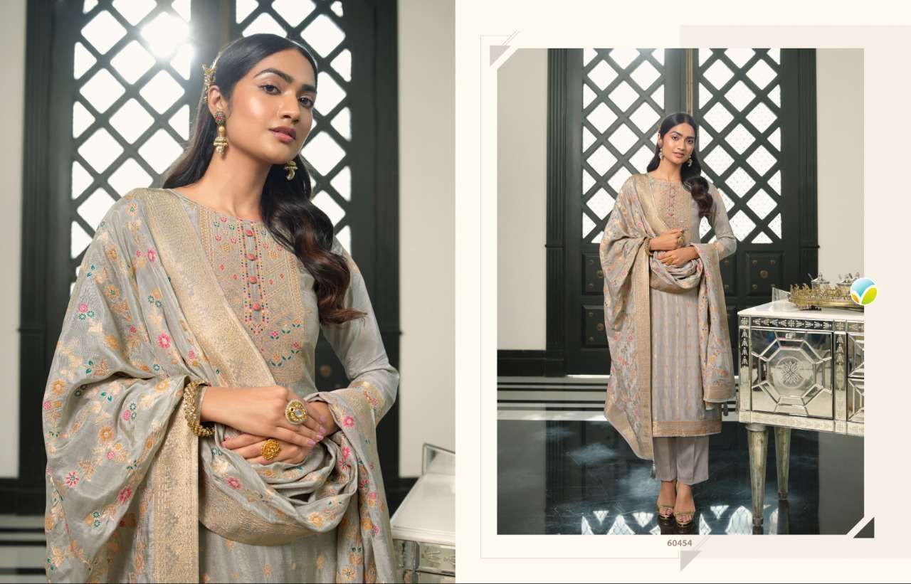  VINAY KERVIN INSPIRE MUSLIN JACQUARD EXCLUSIVE FANCY SALWAR KAMEEZ