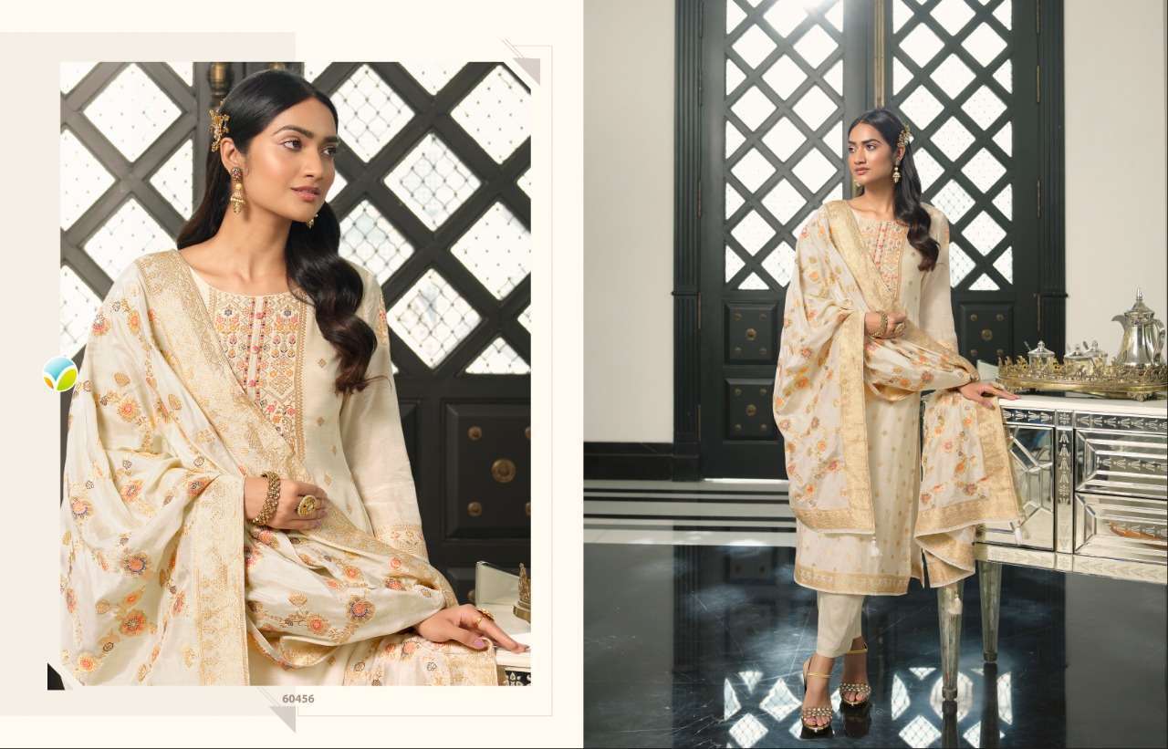  VINAY KERVIN INSPIRE MUSLIN JACQUARD EXCLUSIVE FANCY SALWAR KAMEEZ