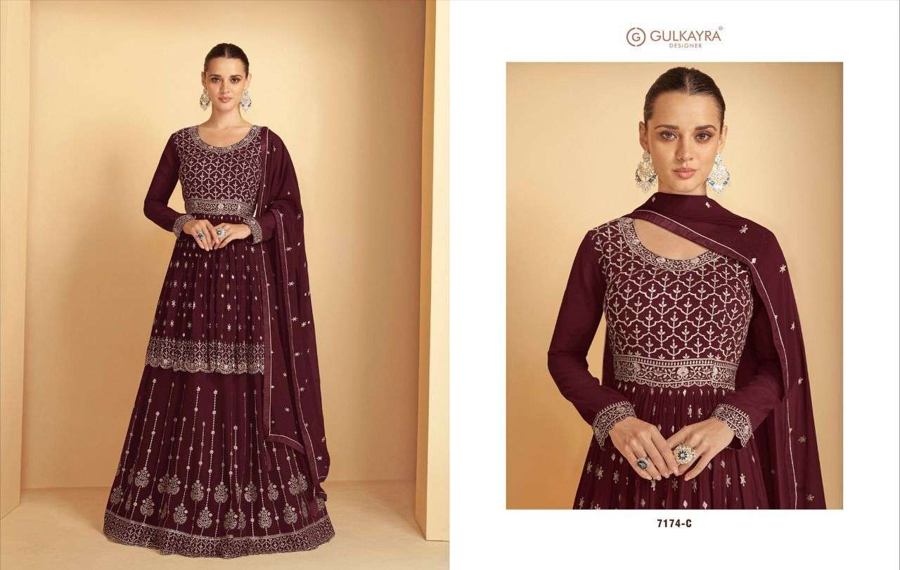 Aashirwad Gulkand Nusrat Catalog Designer Salwar Suits Wholesale