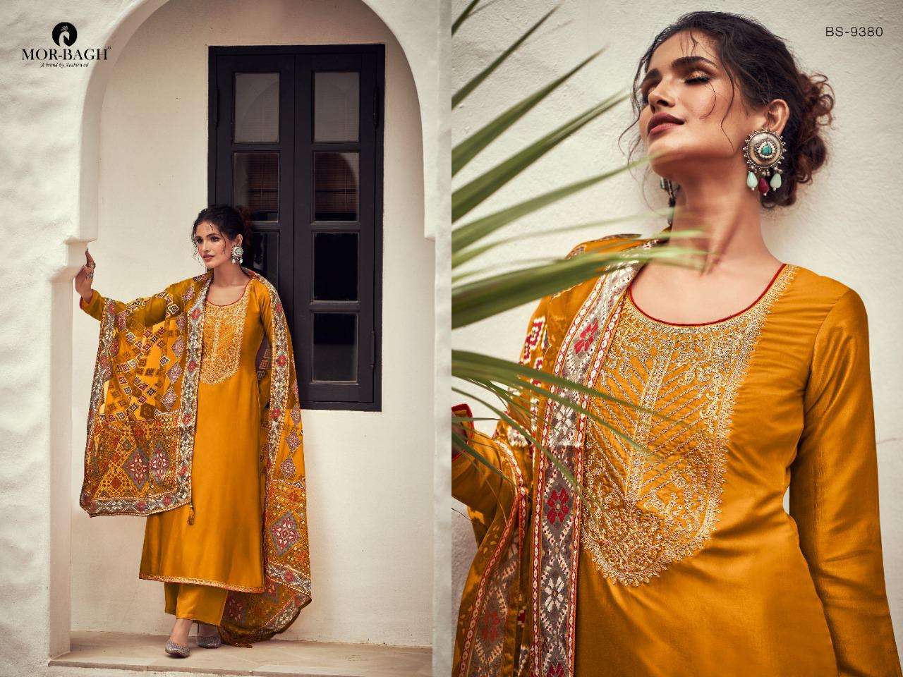 Aashirwad Mor Bagh Brasso Catalog Pakistani Salwar Suits Wholesale