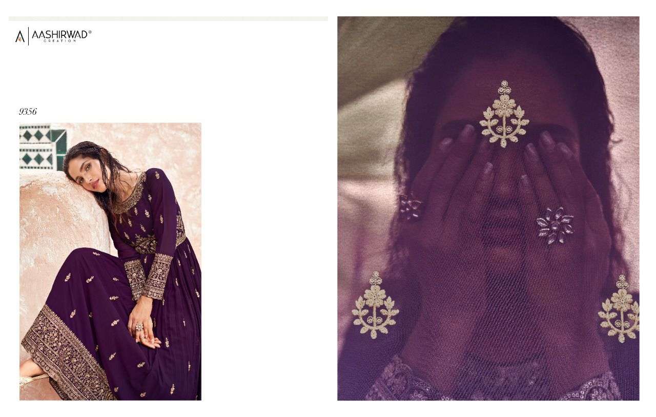 Aashirwad Tasshi Catalog Georgette Wear Pakistani Salwar Suits Wholesale
