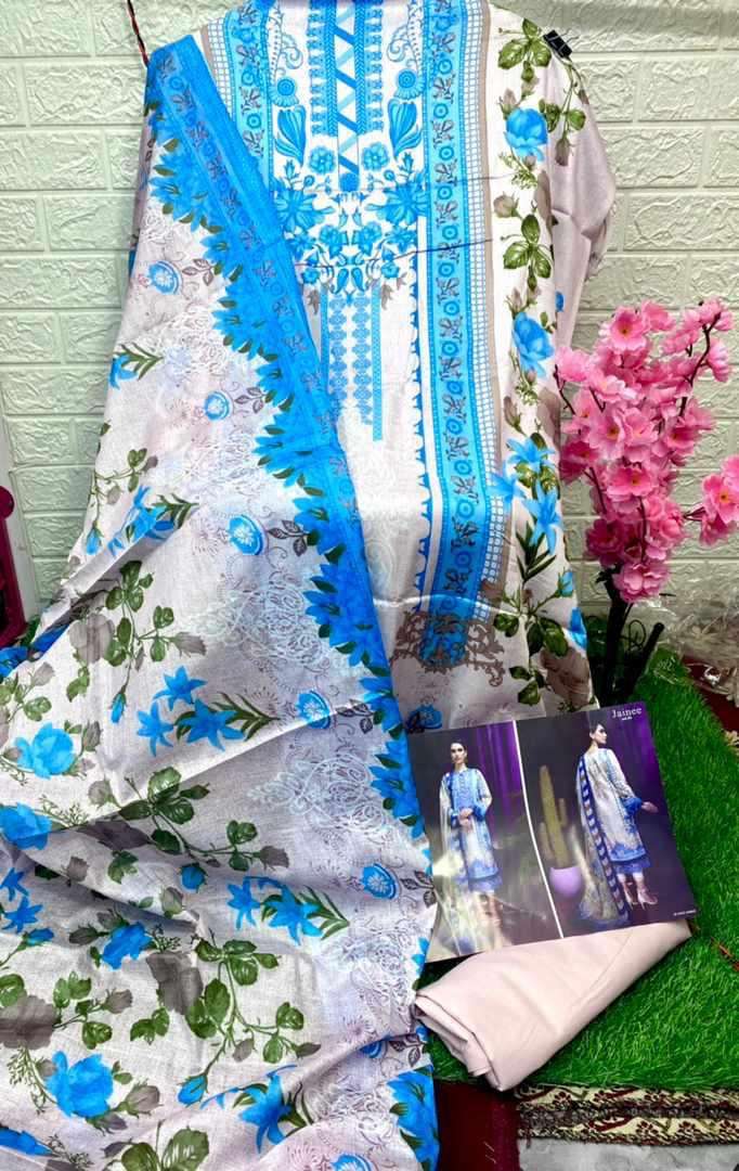 Agha Noor Jainee Vol 5 Catalog Lawn Cotton Dress Materials