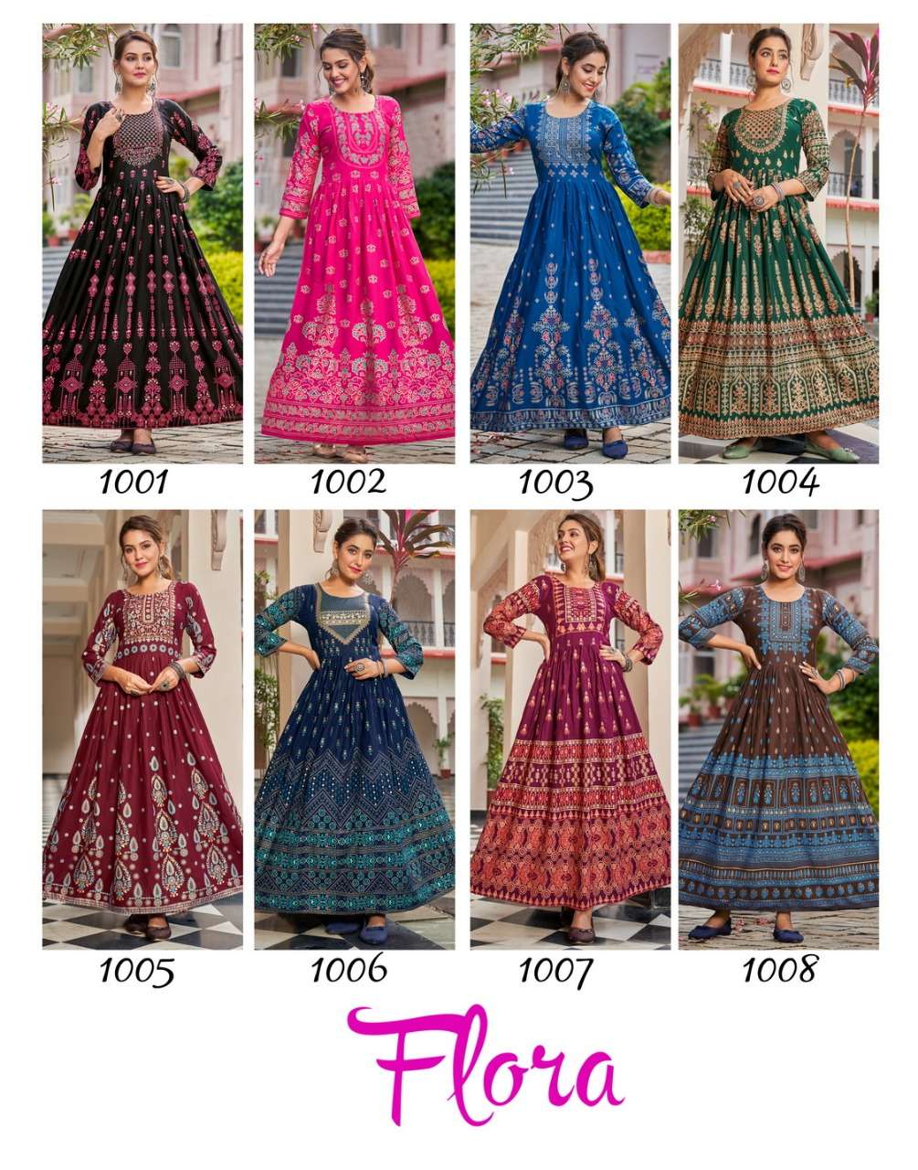 Banwery Flora Catalog Party Wear Flair Gown Wholesale