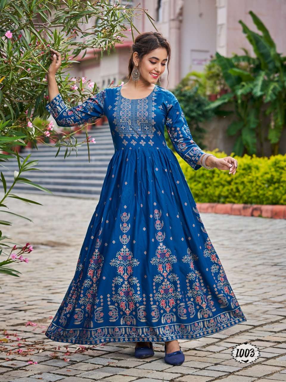 Banwery Flora Catalog Party Wear Flair Gown Wholesale