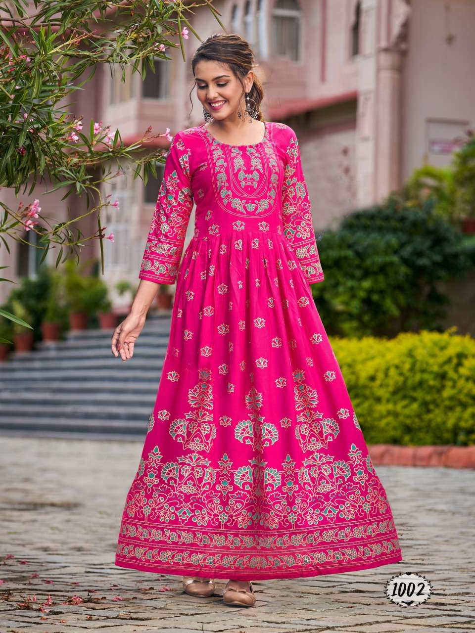 Banwery Flora Catalog Party Wear Flair Gown Wholesale