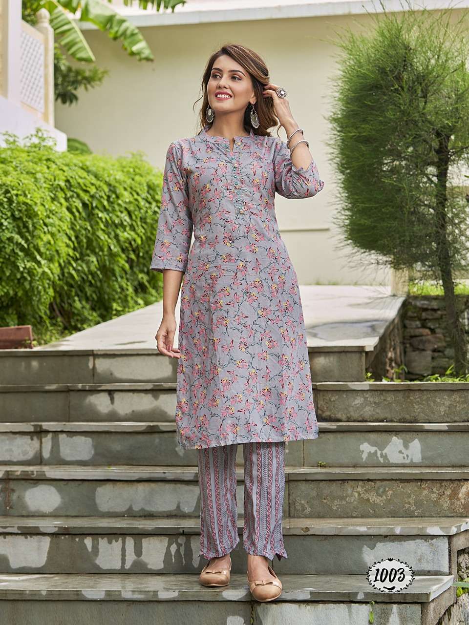 Banwery Rimzim Catalog Heavy Muslin Foil Print Kurti With Bottom Wholesale