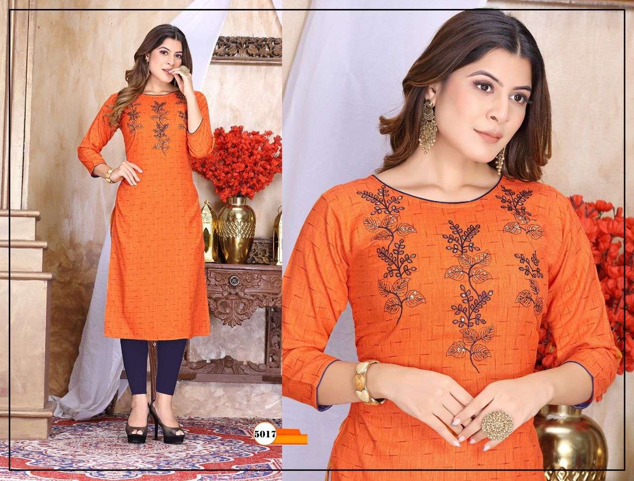 Beauty Queen Love Vol 1 Catalog Designer Straight Kurtis For Women