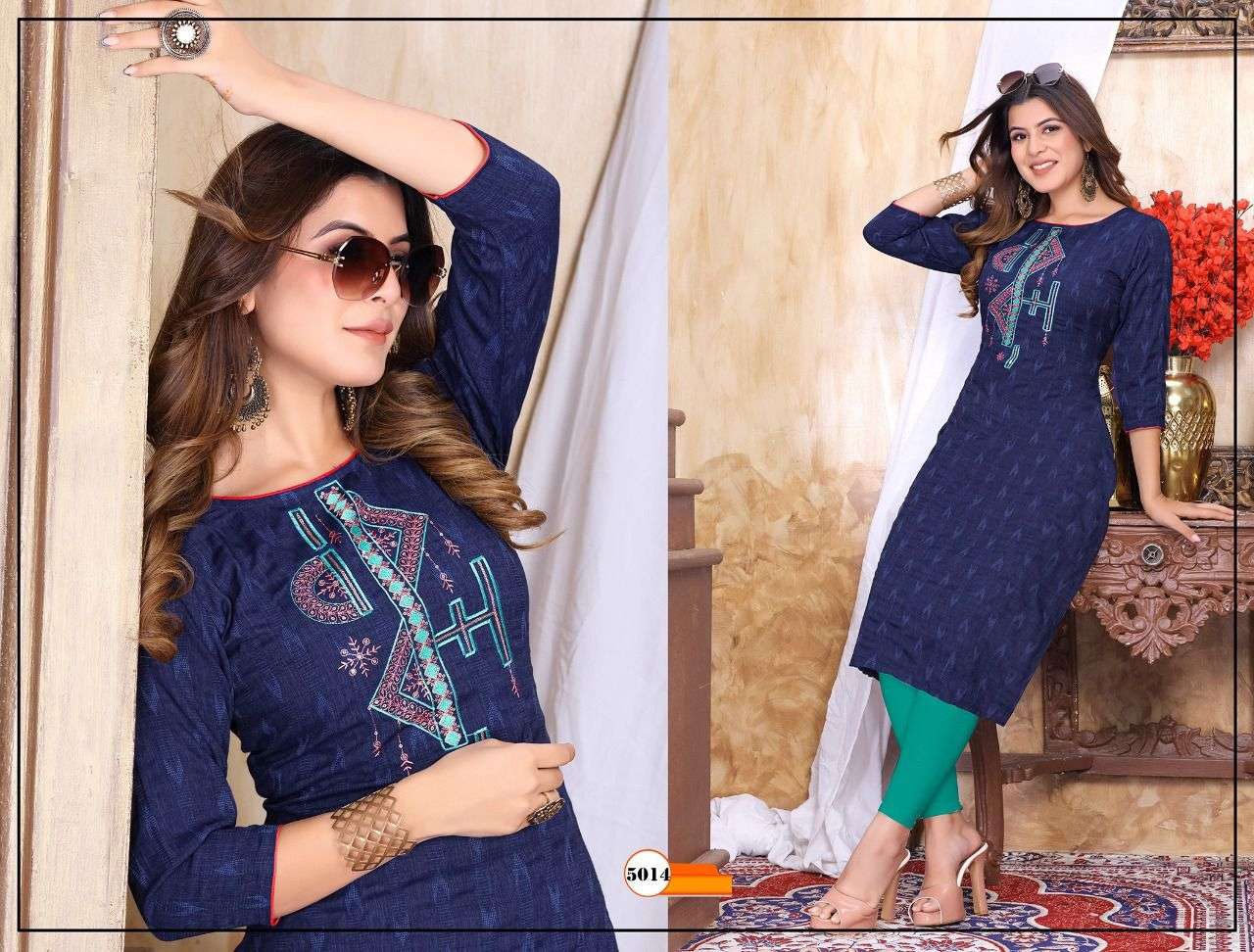 Beauty Queen Love Vol 1 Catalog Designer Straight Kurtis For Women