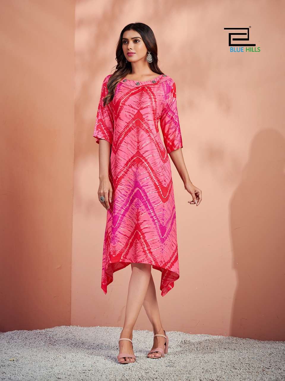 Blue Hills Hey Babe Catalog Heavy Rayon Designer Kurtis Wholesale