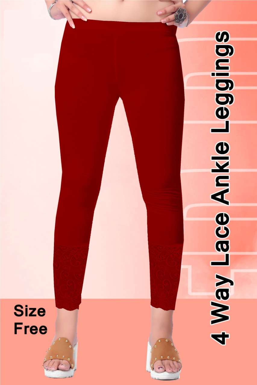 Lace ankle leggings 2025