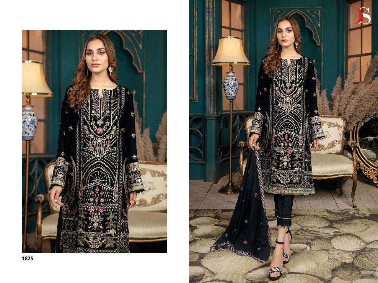 Deepsy Adans Libas Vol 22 Catalog Velvet Wholesale Pakistani Salwar Suits
