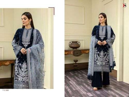 Deepsy Baroque Velvet Collection Catalog Wholesale Pakistani Salwar Suits