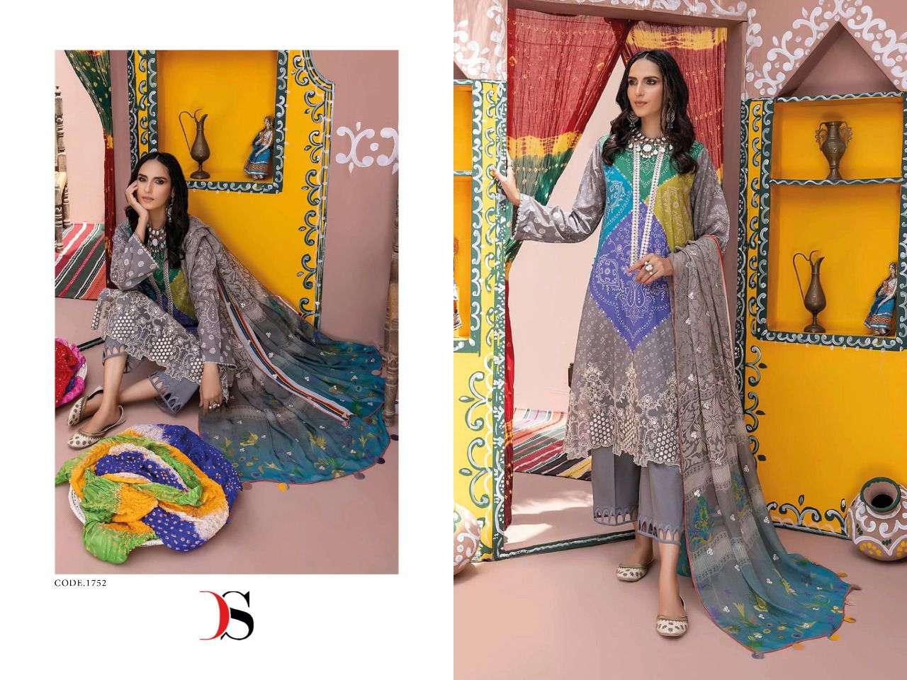 Deepsy Gulbano Catalog Pashmina Wear Embroidery Pakistani Salwar Suits Wholesale