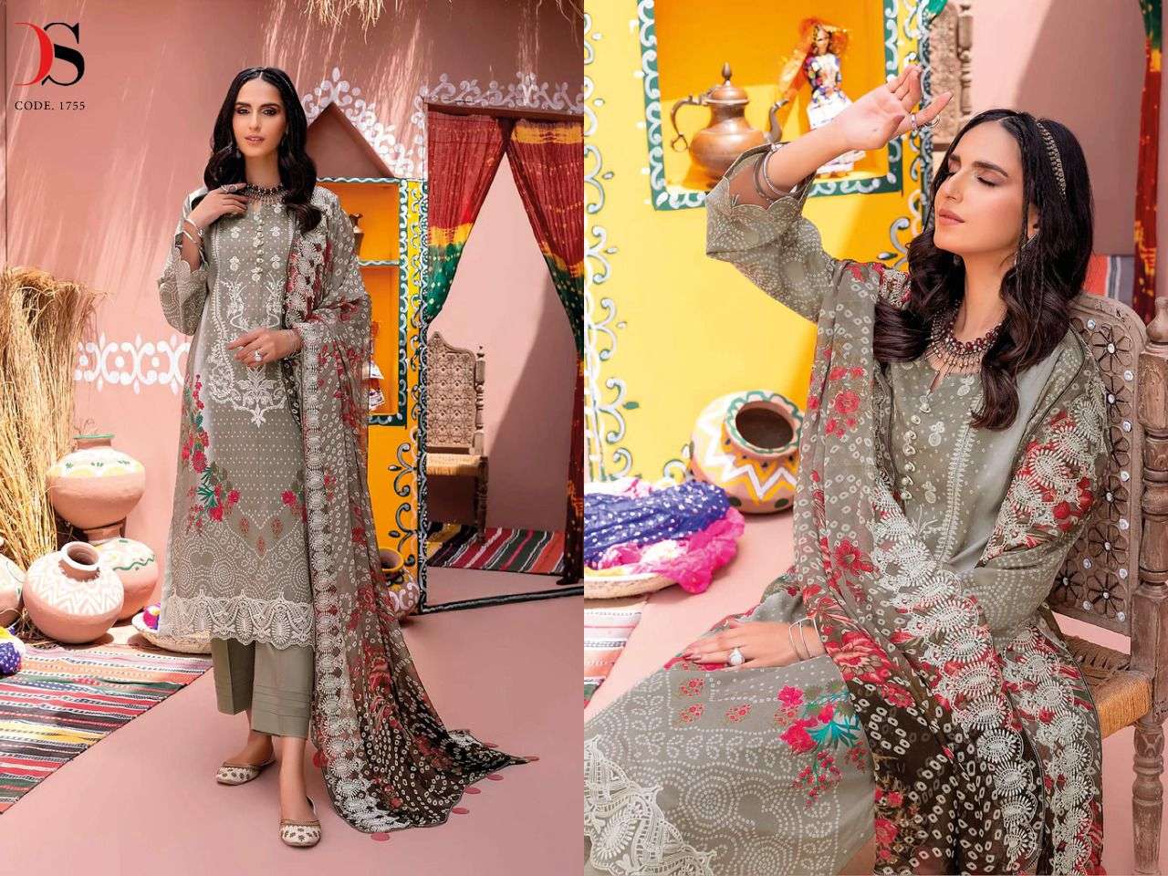 Deepsy Gulbano Catalog Pashmina Wear Embroidery Pakistani Salwar Suits Wholesale
