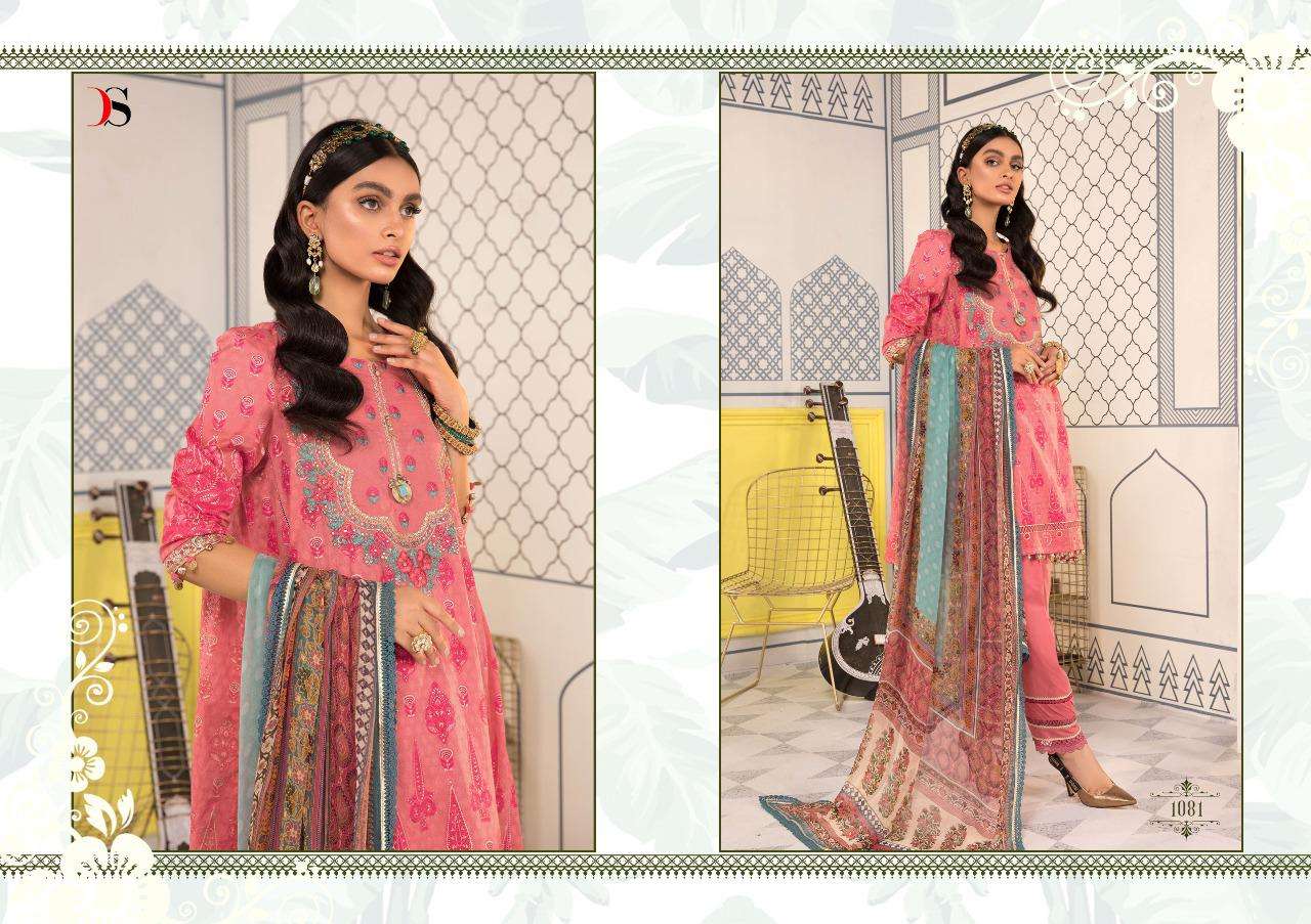 Deepsy Maria B M Print Pashmina Sholl Collection Catalog Salwar Suits Wholesale