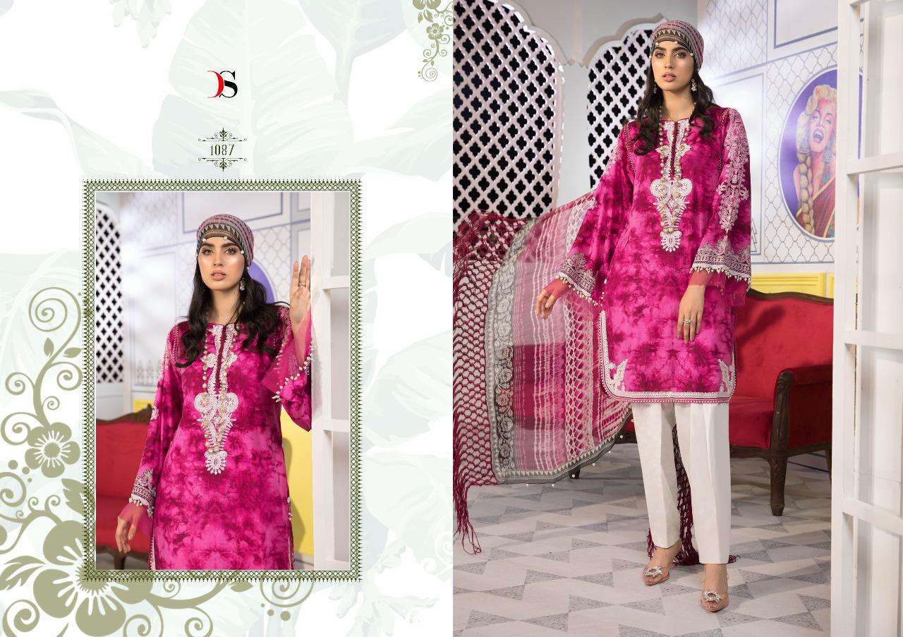 Deepsy Maria B M Print Pashmina Sholl Collection Catalog Salwar Suits Wholesale