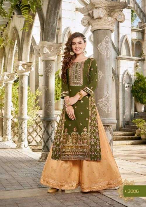 Diya Trends Festival Tadka Vol 3 Catalog Festive Wear Kurti With Sharara