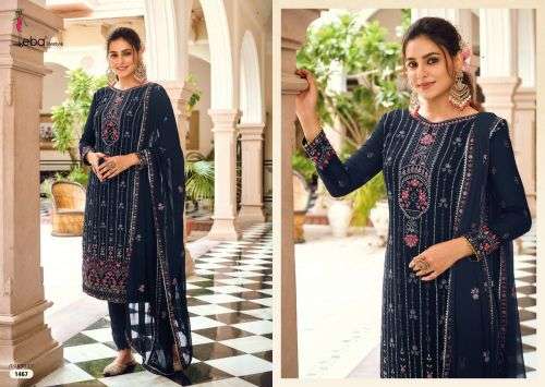 Eba Ashpreet Vol 7 Catalog Festive Wear Designer Pakistani Salwar Suits