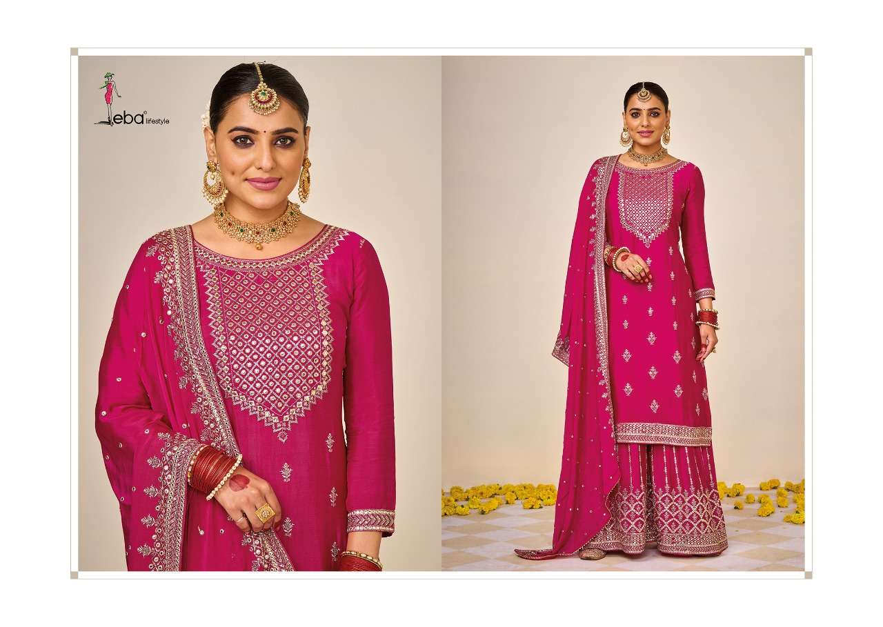 Eba Hurma Vol 38 Catalog Karwa Chauth Special Designer Salwar Suits Wholesale