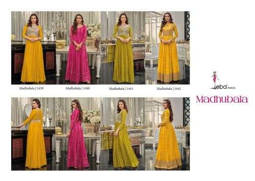 Eba Madhubala Catalog Georgette Designer Wear Pakistani Salwar Suits