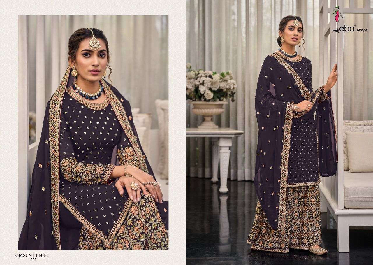 Eba Shagun Color Edition Catalog Designer Salwar Suits Wholesale