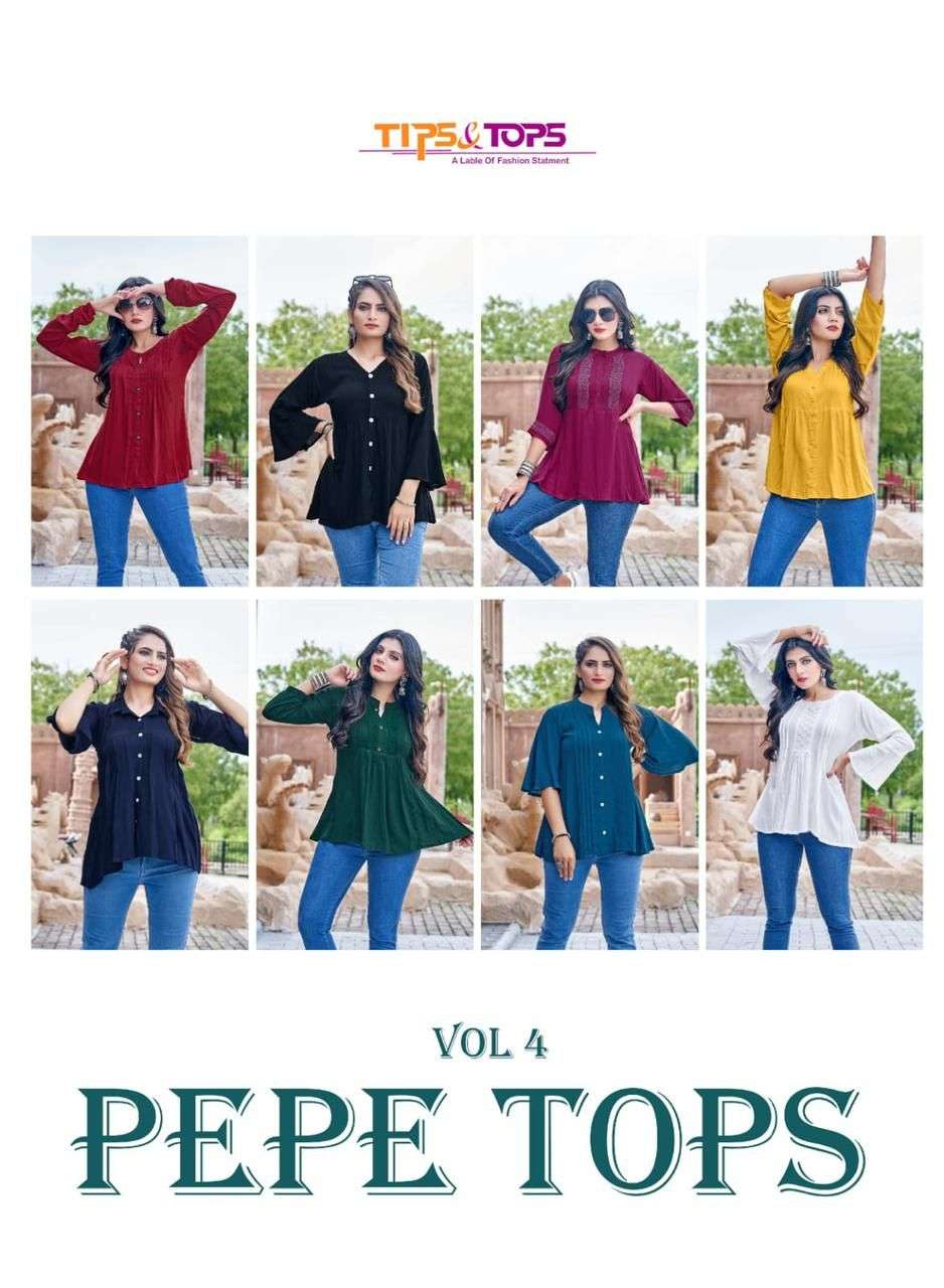 Fancy Short Tops by tips n top PEPE TOPS Vol 04 