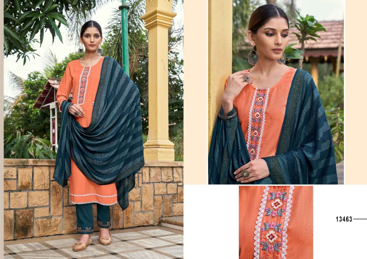 Kalaroop Ultra Catalog Rayon Designer Exclusive Readymade Dress Materials Wholesale