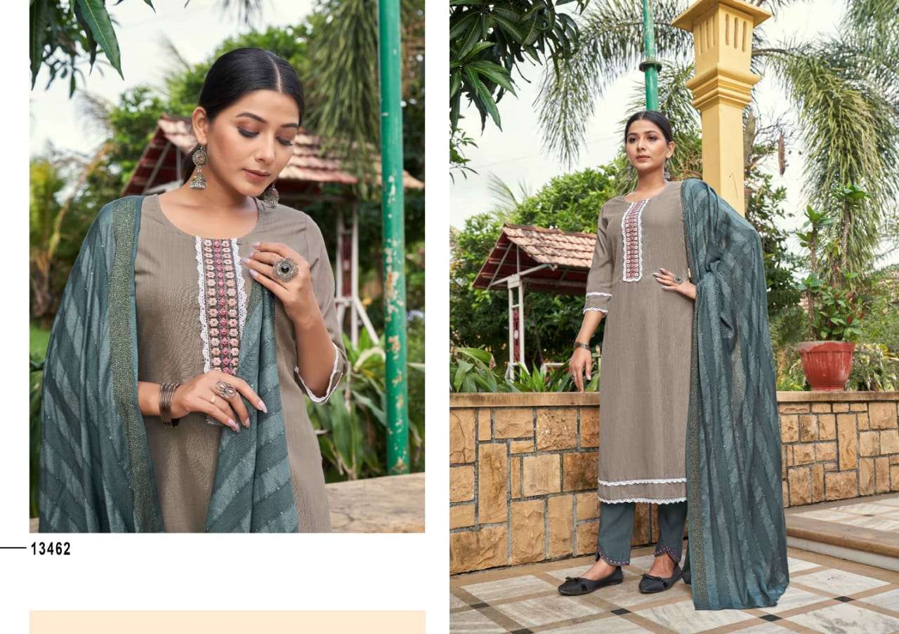 Kalaroop Ultra Catalog Rayon Designer Exclusive Readymade Dress Materials Wholesale