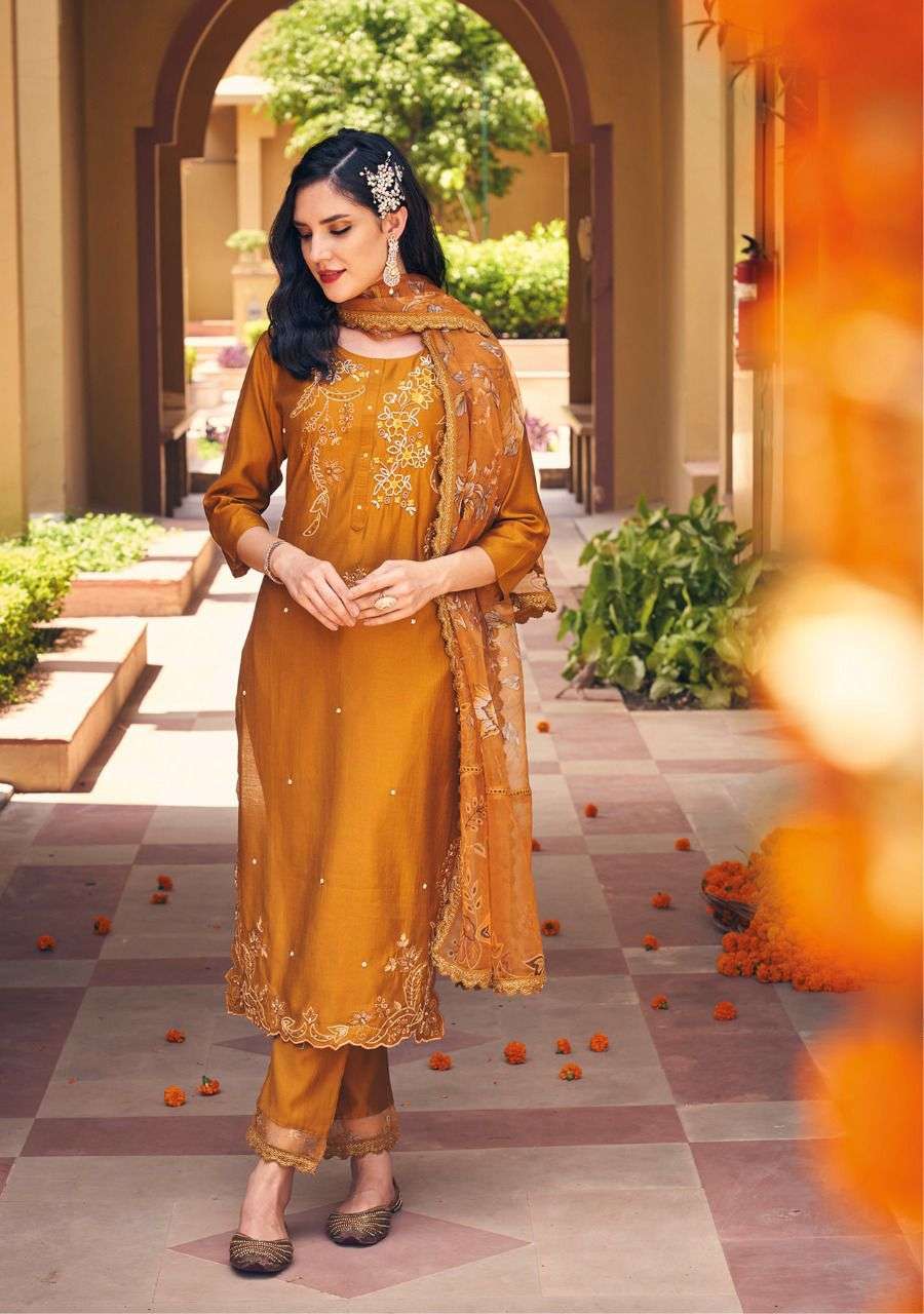 Kalki Nazakat Vol 2 Catalog Party Wear Ready Made Top Bottom Dupatta Wholesale