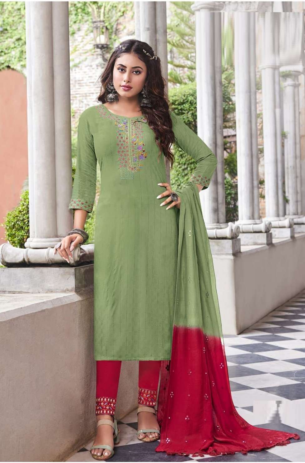 Karissa Bombay Beauty Vol 3 Catalog Kurti With Bottom Dupatta Wholesale