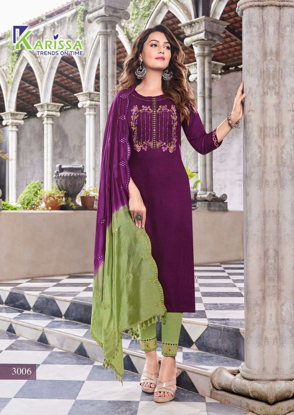 Karissa Bombay Beauty Vol 3 Catalog Kurti With Bottom Dupatta Wholesale