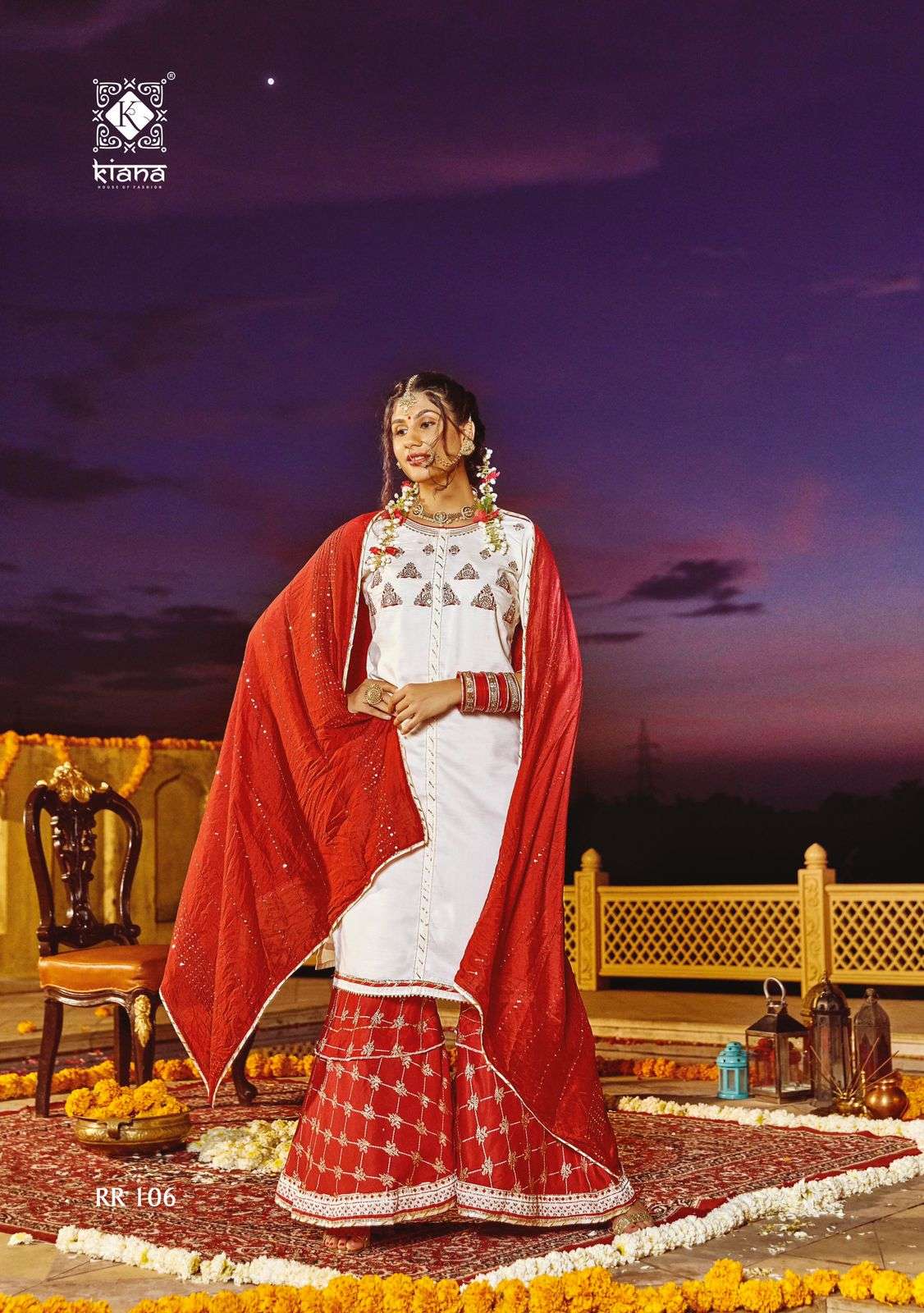 Kiana Rang Rasiya Catalog Embroidered Top Bottom Dupatta