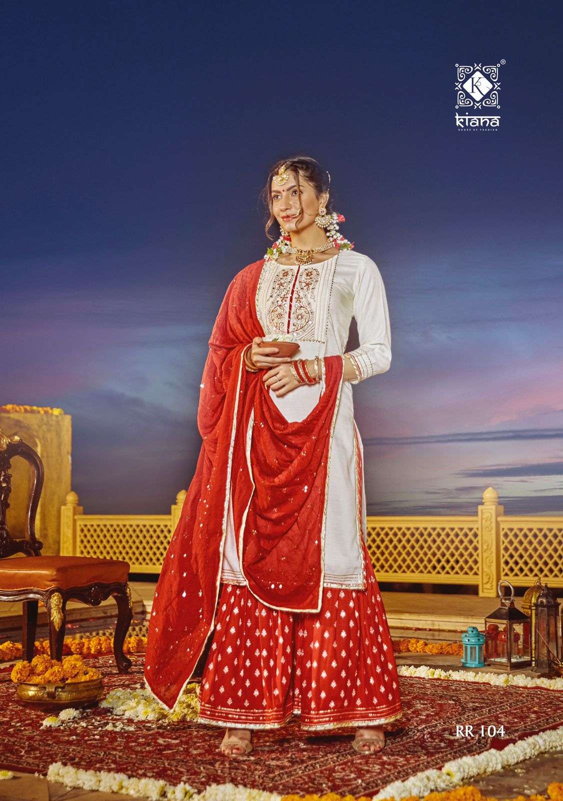 Kiana Rang Rasiya Catalog Embroidered Top Bottom Dupatta