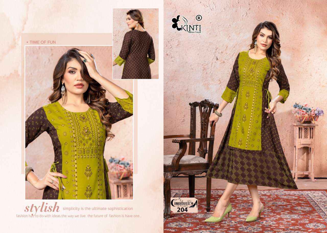 Kinti Cinderella Vol 2 Catalog Long Anarkali Kurtis Wholesale