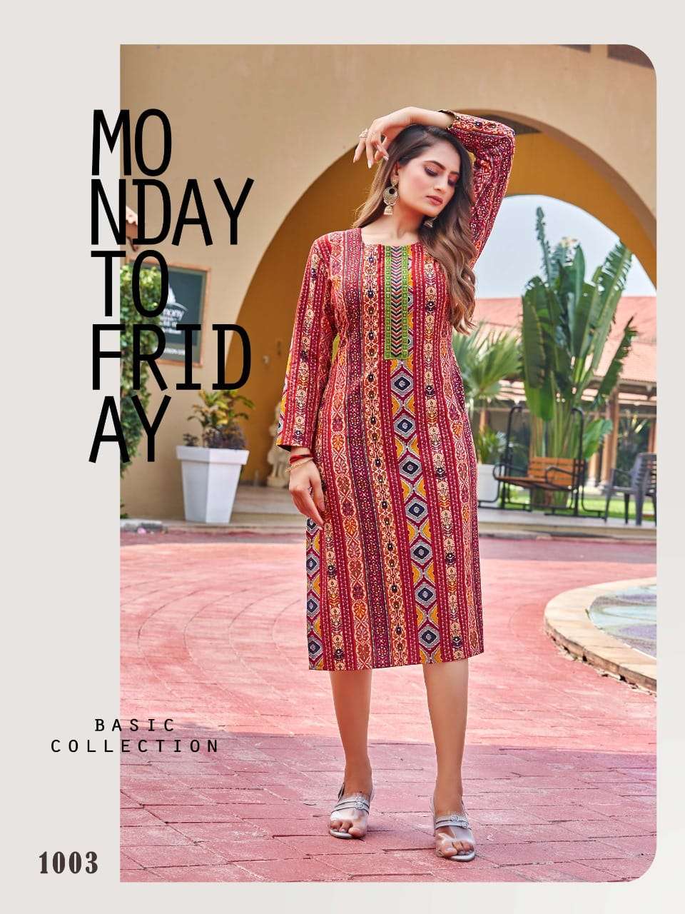 Kinti Shilpa Catalog Ethnic Wear Embroidery Kurtis Wholesale