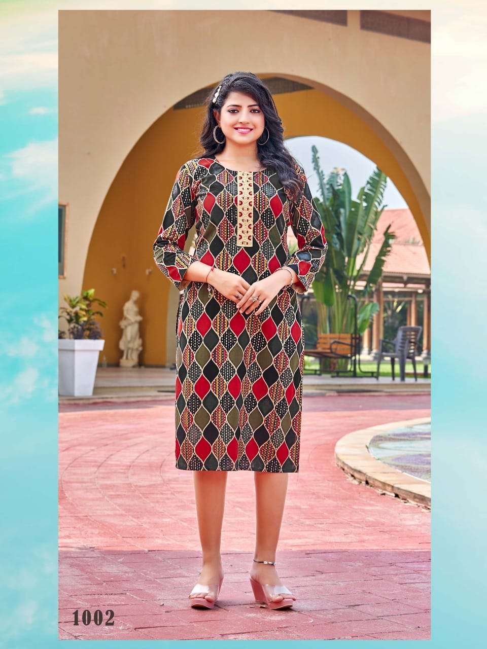 Kinti Shilpa Catalog Ethnic Wear Embroidery Kurtis Wholesale