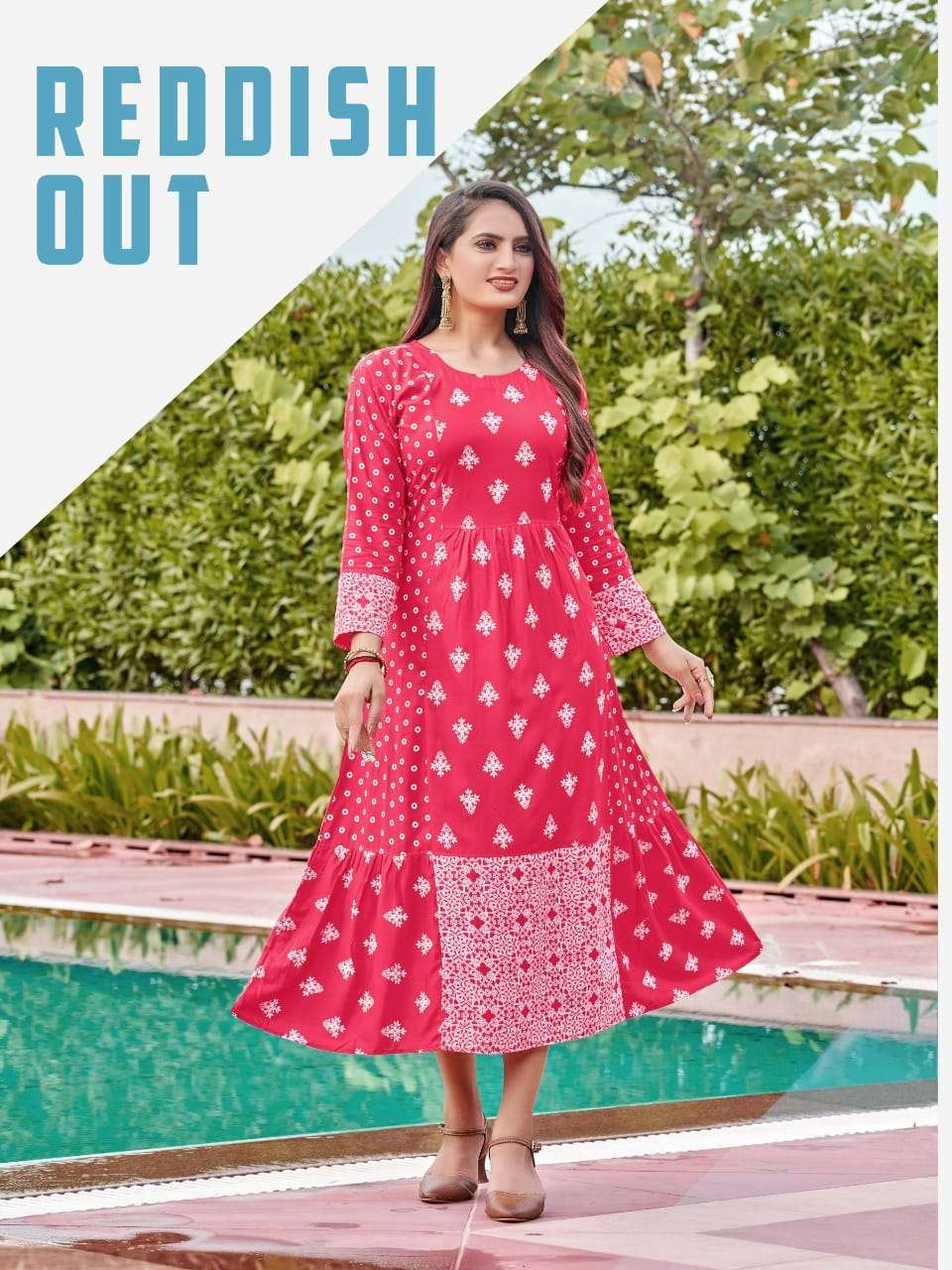 Kinti White Rose Vol 2 Catalog Rayon Printed Kurtis Wholesale
