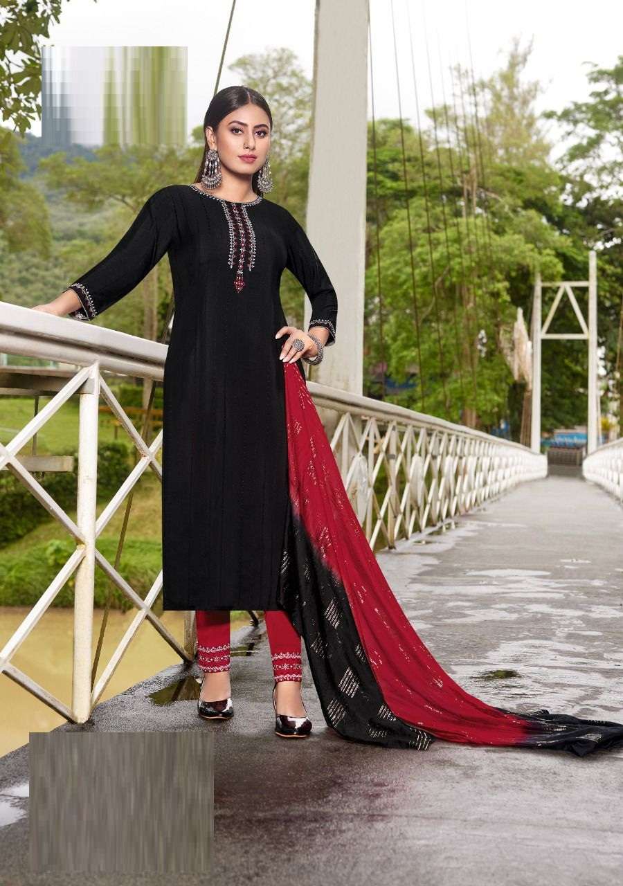 Ladies Flavour Safar Catalog Kurti With Bottom Dupatta Wholesale